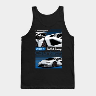 Iconic Countach Car Tank Top